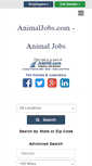Mobile Screenshot of animaljobs.com